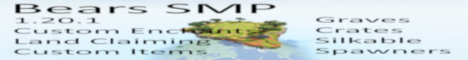 banner for Bears SMP server