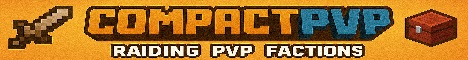 banner for CompactPVP server