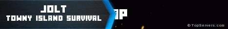 banner for Jolt - Towny Island Survival server