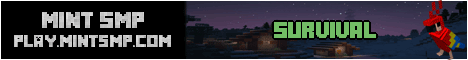 banner for Mint SMP server