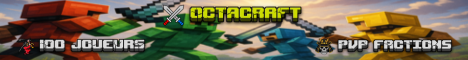 banner for OctaCraft server