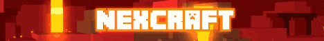 banner for NexCraft Network server