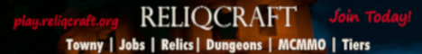 banner for ReliqCraft server