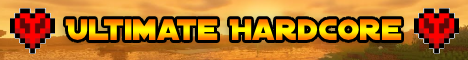 banner for Ultimate Hardcore server