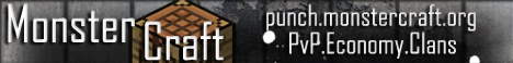 banner for MonsterCraft server