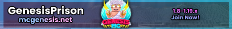 banner for Genesis Network server