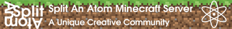 banner for Split An Atom server