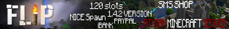 banner for FLIP MineCraft 1.4.2 server