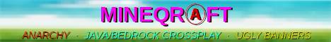 banner for MineQraft server