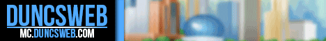 banner for DuncsMC Survival server