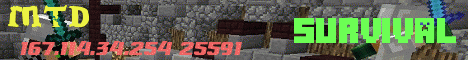 banner for MineThoseDiamonds(MTD) server