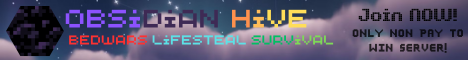 banner for ObsidianHive server