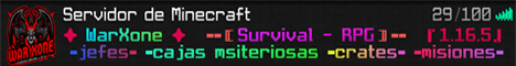 banner for WarXone server