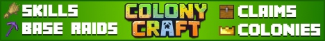 banner for Colony Craft server
