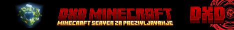 banner for DxD Minecraft server