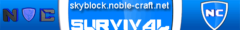 banner for Noble Craft Skyblock server
