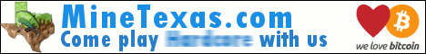 banner for MineTexas Public Server Network server