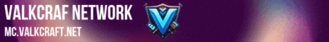 banner for Valkcraft Network server