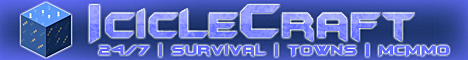 banner for IcicleCraft server