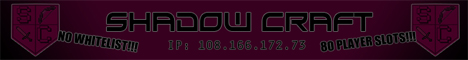 banner for ShadowCraft server