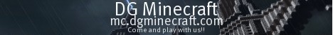 banner for DG Minecraft server