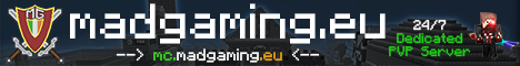 banner for MadGaming server