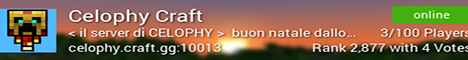 banner for Celophy Craft server