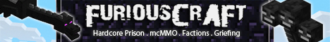 banner for FuRiouSCraft Prison server