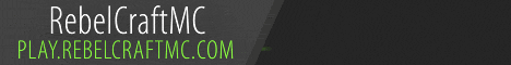 banner for RebelCraftMC server