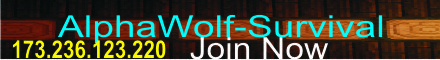 banner for AlphaWolf-Survival server