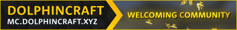 banner for DolphinCraft server