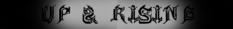 banner for Up and Rising server