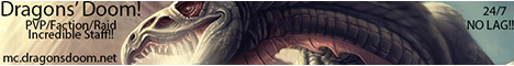 banner for Dragons Doom server
