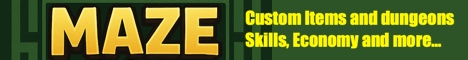 banner for MazeMC server