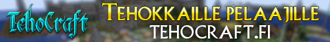 banner for TehoCraft server