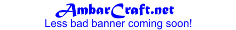 banner for AmbarCraft server