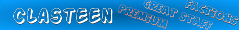 banner for Clasteen server