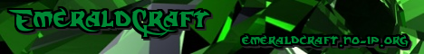 banner for Emeraldcraft server