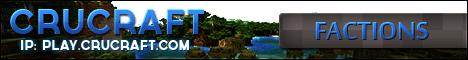 banner for CruCraft server