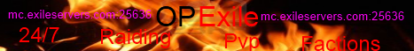 banner for OPEXILE server