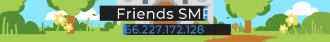 banner for Friends SMP server