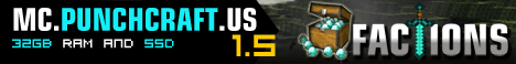 banner for PunchCraft Factions server