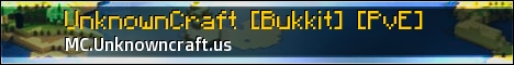 banner for UnknownCraft server