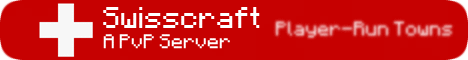 banner for Swisscraft server