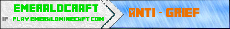 banner for EmeraldCraft Free Fly server