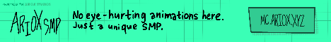 banner for ArioxMC server