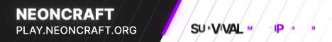 banner for Neoncraft server
