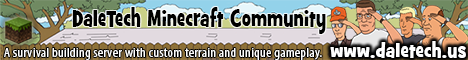 banner for DaleTech Minecraft server