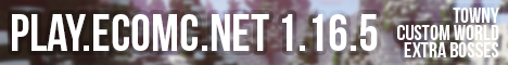 banner for EcoMC server
