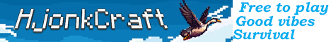 banner for Hjonkcraft Servers server